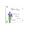 Plaque funéraire plaque-funeraire-iris 15 Plaquedeces.fr